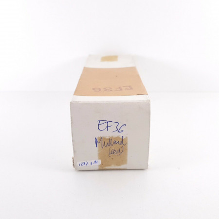 1 X EF36 MULLARD ROGERS TUBE. 1940s PROD. NOS 127%. AK  ENA