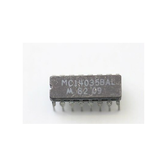 MC14035BAL MOTOROLA INTEGRATED CIRCUIT NOS (New Old Stock) 1PC C139U55F280918