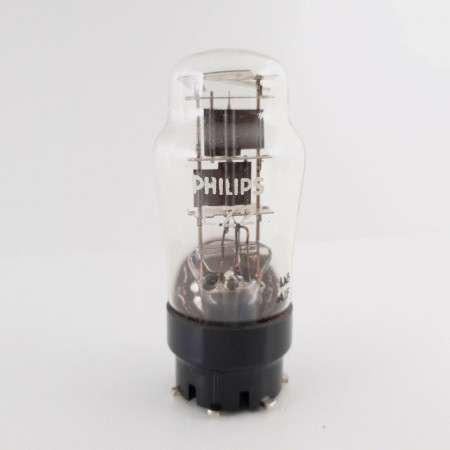 1 X EZ2 PHILIPS TUBE. SPLITED BLACK PLATES. 1950s PROD. NOS/NIB. CY  ENA