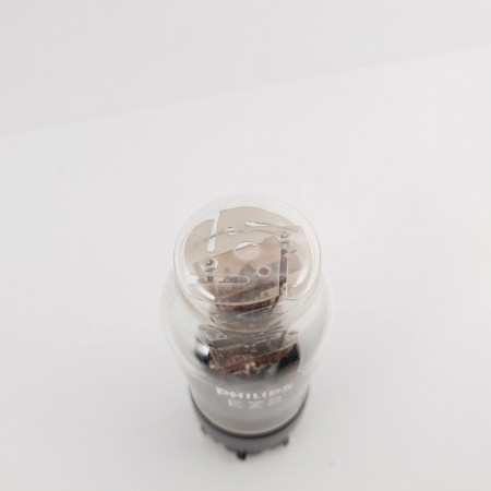 1 X EZ2 PHILIPS TUBE. SPLITED BLACK PLATES. 1950s PROD. NOS/NIB. CY  ENA