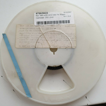 10 x 42.2R 1/4W 1% 100PPM SMD NEWARK RESISTOR. (R453) CA395U250F290721