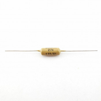 1 X 27K 27000pF 0.027uF 160V 10% MULLARD MUSTARD (BIANCHI PHILIPS)  MMC