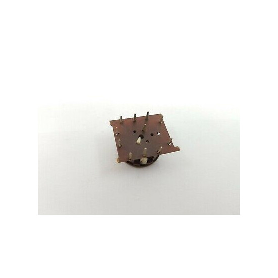 10 PINS SOCKET PCB  DECAL BAKELITE. ZOCALO 10 PINES DECAL BAQUELITA. 1 PC. ZOC19