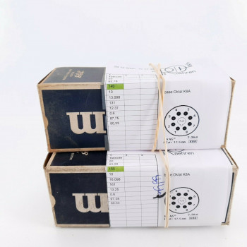 2 X KT33C OSRAM GEC TUBE. SMOKED GLASS. 1940s PRODUCTION. CK  ENA 2