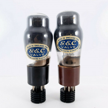 2 X KT33C OSRAM GEC TUBE. SMOKED GLASS. 1940s PRODUCTION. CK  ENA