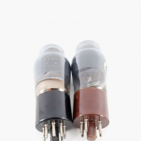 2 X KT33C OSRAM GEC TUBE. SMOKED GLASS. 1940s PRODUCTION. CK  ENA