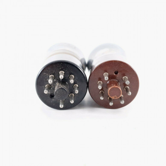 2 X KT33C OSRAM GEC TUBE. SMOKED GLASS. 1940s PRODUCTION. CK  ENA