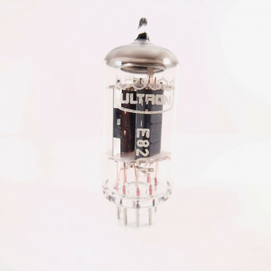 1 X ECC802S TESLA PRODUCTION TUBE. BRANDED ULTRON E82CC. NOS/NIB.  AA  ENA