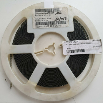 10 x 1.24K 1/4W 1% 100PPM SMD PHILIPS RESISTOR. (R455) CA395U3500F290721