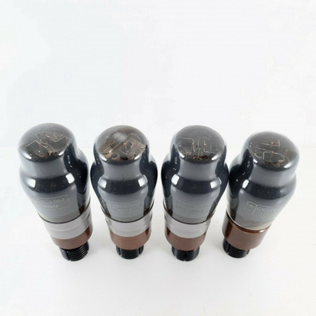 4 X CV1503 / KT33C TUBE. SMOKED GLASS. 1954 MO VALVE COMPANY PRODUCTION. CK  ENA