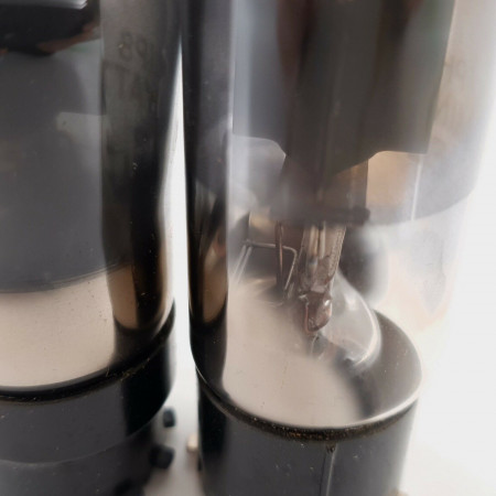 2 X EL2 ST/GT PHILIPS-MINIWATT TUBE. 1950s MULLARD PROD. NOS/NIB. CY  ENA