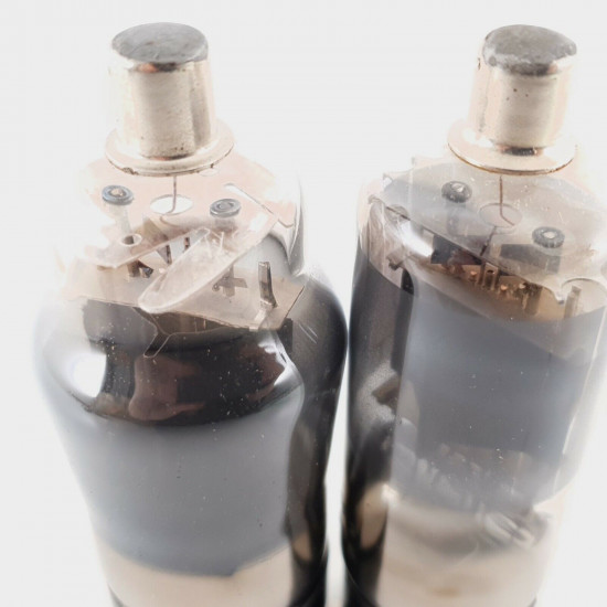 2 X EL2 ST/GT PHILIPS-MINIWATT TUBE. 1950s MULLARD PROD. NOS/NIB. CY  ENA