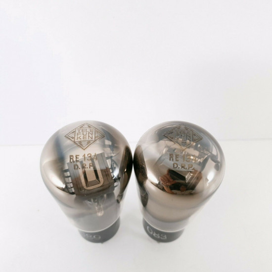 2 X RE134 TUBE. TELEFUNKEN BRAND. CJ  ENA
