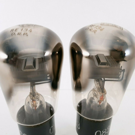 2 X RE134 TUBE. TELEFUNKEN BRAND. CJ  ENA