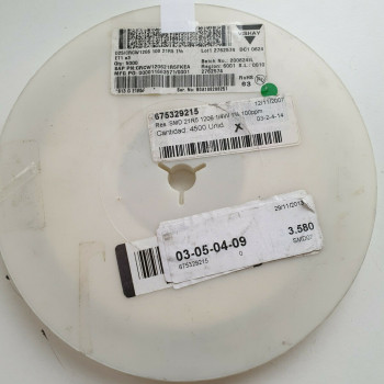 10 x 21.5R 1/4W 1% 100PPM SMD VISHAY RESISTOR. (R457) CA395U3500F290721