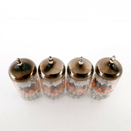 4 X 12AX7 TUBE. MOTOROLA BRAND. GE PRODUCTION. CA  ENA