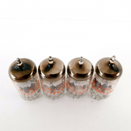 4 X 12AX7 TUBE. MOTOROLA BRAND. GE PRODUCTION. CA  ENA