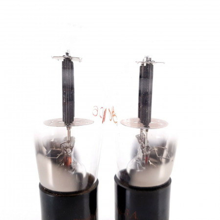 2 X 1D6 MARCONI TUBE. BLACK PLATES. NOS/NIB. AK  ENA