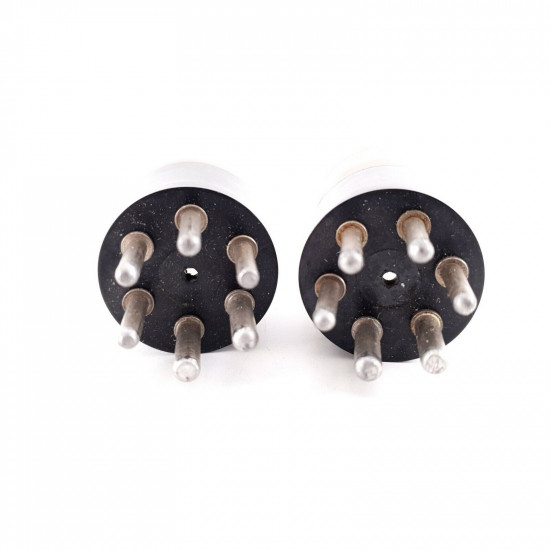 2 X 1D6 MARCONI TUBE. BLACK PLATES. NOS/NIB. AK  ENA