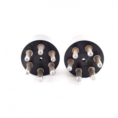 2 X 1D6 MARCONI TUBE. BLACK PLATES. NOS/NIB. AK  ENA