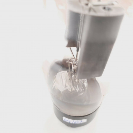 1 X AZ11 TESLA TUBE. BLACK PLATES. 1950s PRODUCTION. 64/67%. CX  ENA