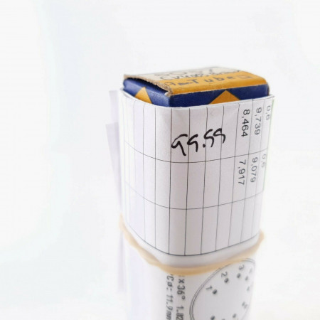 1 X 6067 / CV4003 BRIMAR TUBE. HALTRON BRANDED. BLACK PLATES. 1954 PROD. CP  ENA