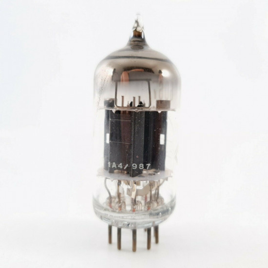 1 X 6067 / CV4003 BRIMAR TUBE. HALTRON BRANDED. BLACK PLATES. 1954 PROD. CP  ENA