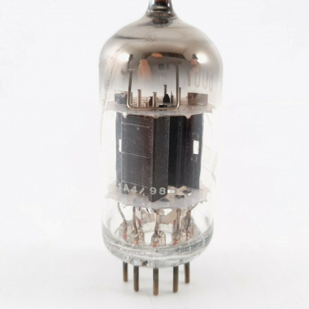 1 X 6067 / CV4003 BRIMAR TUBE. HALTRON BRANDED. BLACK PLATES. 1954 PROD. CP  ENA