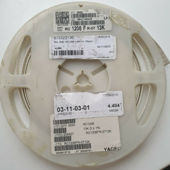 10 x 13K 1/4W 1% 100PPM SMD YAGEO RESISTOR. (R419) CA395U3500F280721