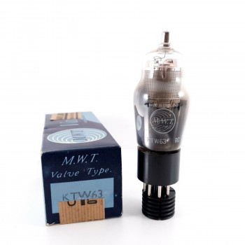 1 X KTW63 / 6K7G TUBE. MESH PLATE. 1960s PROD. NOS/NIB. AK  ENA