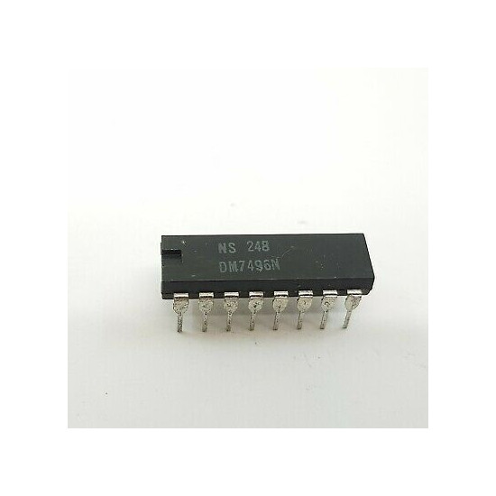 DM7496N INTEGRATED CIRCUITNOS (New Old Stock)1PC C204BU19F291121