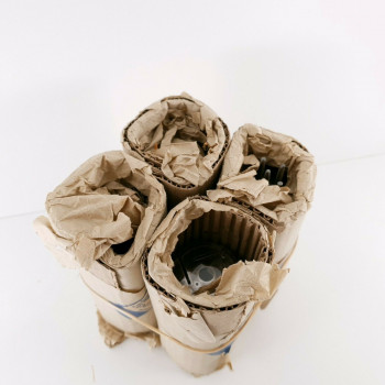 4 X TU430 TUBE. ZENITH BRAND. INVERTED SQUARE GETTER. CJ  ENA 2