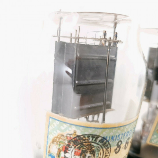 4 X TU430 TUBE. ZENITH BRAND. INVERTED SQUARE GETTER. CJ  ENA