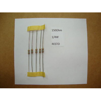 RESISTOR. 1/4W 150R 150Ohm 2% *8 PC* NEW
