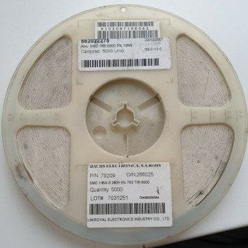 10 x 7.5K 1/8W 5% SMD DACHS ELECTRONICA RESISTOR. (R421) CA395U5000F280721