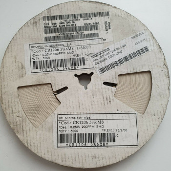 10 x 6.8M 1/4W 5% 200PPM SMD VISHAY RESISTOR. (R463) CA395U5000F290721