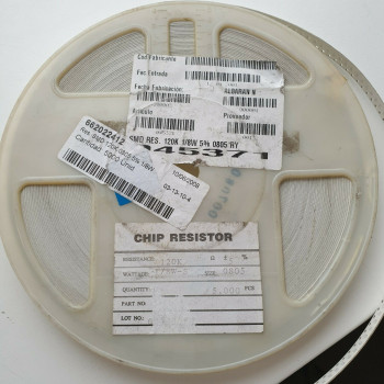 10 x 120K 1/8W 5% SMD RESISTOR. (R423) CA395U5000F280721