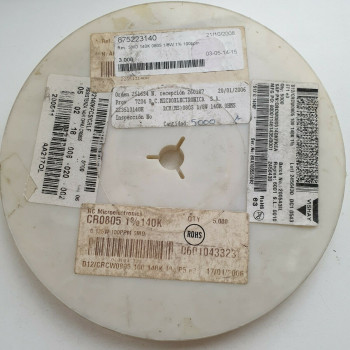 10 x 140K 1/8W 1% 100PPM SMD VISHAY RESISTOR. (R465) CA395U800F290721