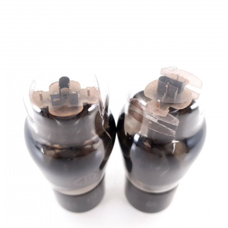 2 X 42 PHILIPS TUBE. 1950s USA PROD. BLACK PLATES. NOS/NIB. AK  ENA