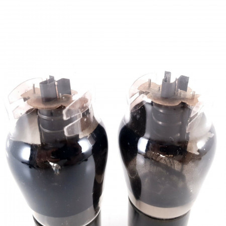 2 X 42 PHILIPS TUBE. 1950s USA PROD. BLACK PLATES. NOS/NIB. AK  ENA