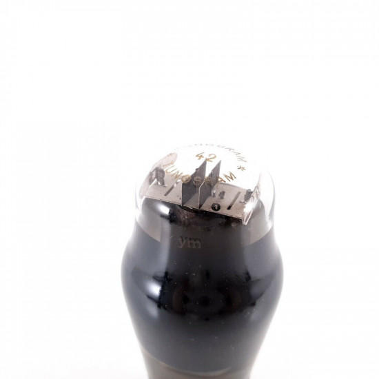 1 X 42 TUNGSRAM TUBE. 1950s PROD. BLACK PLATES. NOS/NIB. AK  ENA