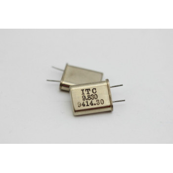 CRYSTAL OSCILLATOR ITC 9.83-9414.30MHZ NOS 5PC. C556AU30F200315