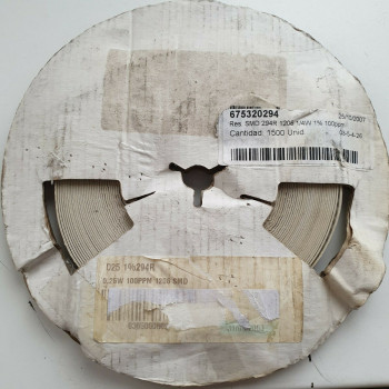 10 x 294R 1/4W 1% 100PPM SMD RESISTOR. (R431) CA395U1500F280721