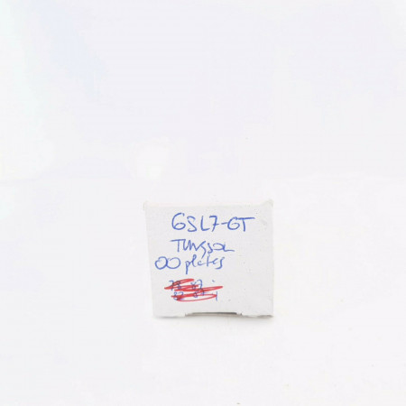 1 X 6SL7GT TUNGSOL TUBE. BLACK RING. ROUND PLATES. RECTANGULAR GETTER.  CQ  ENA