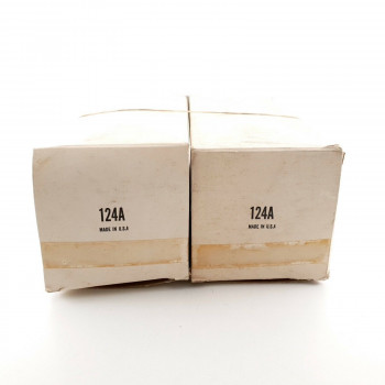 2 X 124A AMPERITE TUBE. NOS. AK  ENA