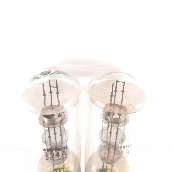 2 X 124A AMPERITE TUBE. NOS. AK  ENA