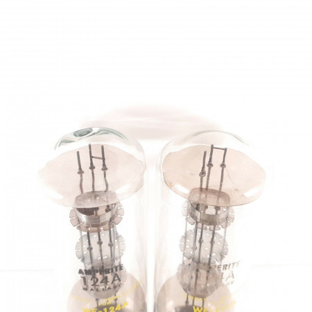 2 X 124A AMPERITE TUBE. NOS. AK  ENA
