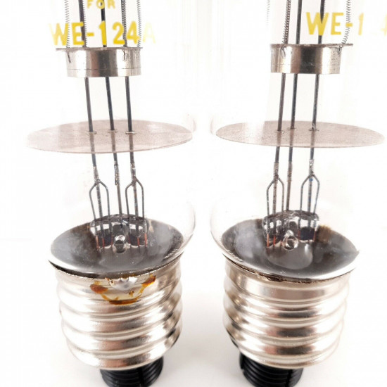 2 X 124A AMPERITE TUBE. NOS. AK  ENA