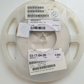 10 x 75R 1/4W 5% SMD ASJ RESISTOR. (R436) CA395U2000F280721