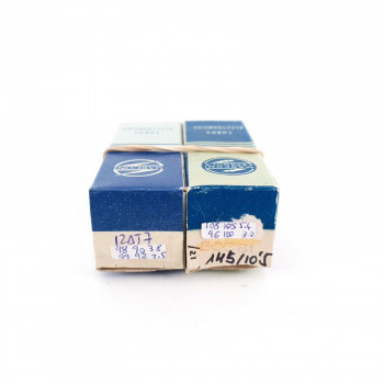 2 X 12AT7 /ECC81 MARCONI TUBE. COPPER RODS. NOS/NIB MATCHED PAIR. AK  ENA